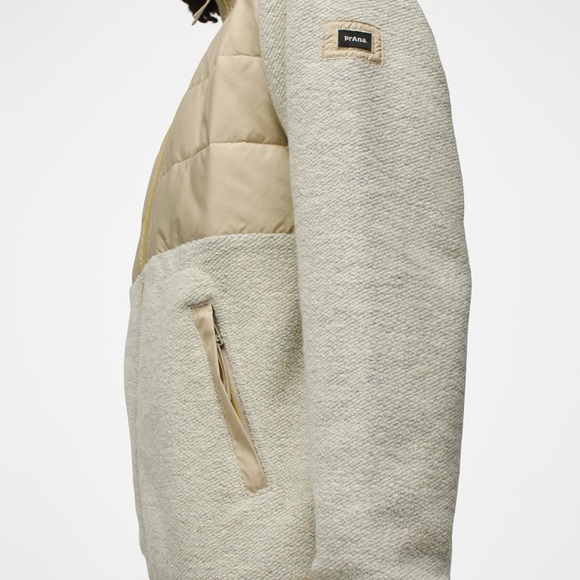 Prana wooly bird fleece zip up - Picture 3 of 6